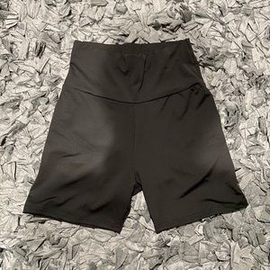 ❌S O L D❌ Black Slinky Biker Shorts